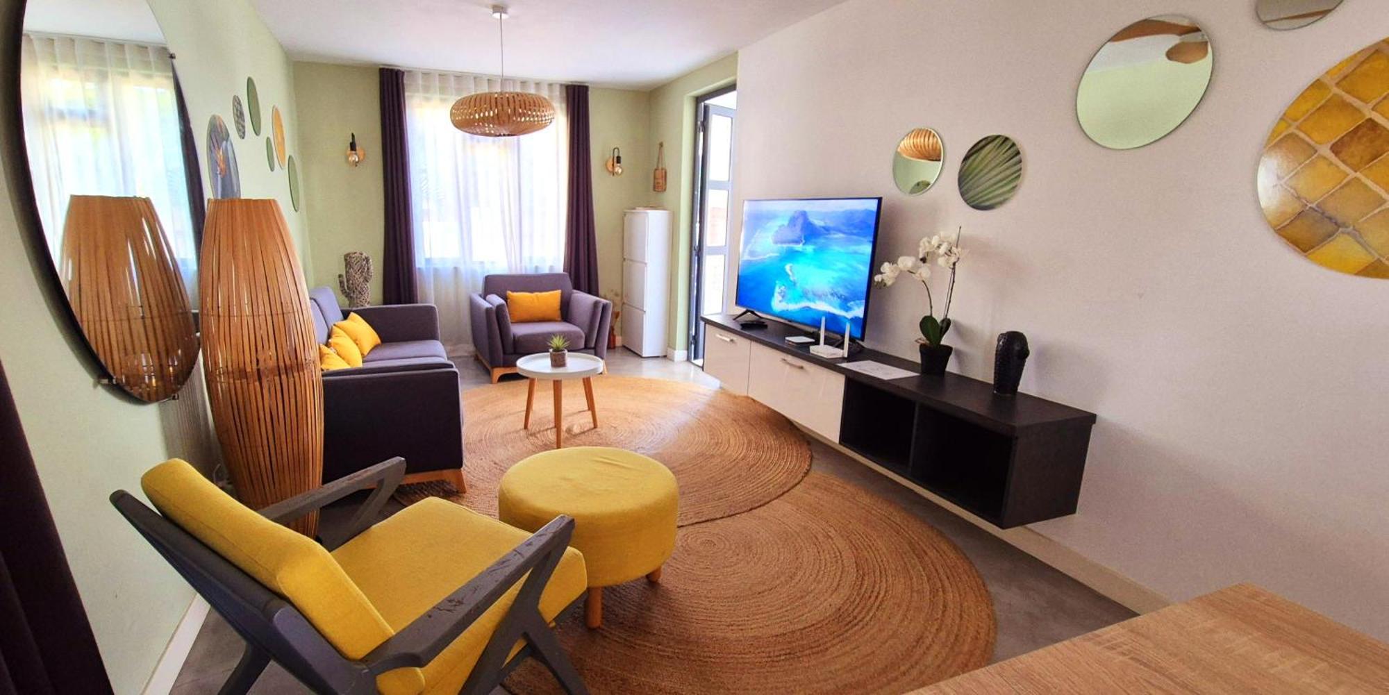 Sweet Apt-pool, Terrace, Ground Floor, Few Steps From Beach! Apartment Flic en Flac