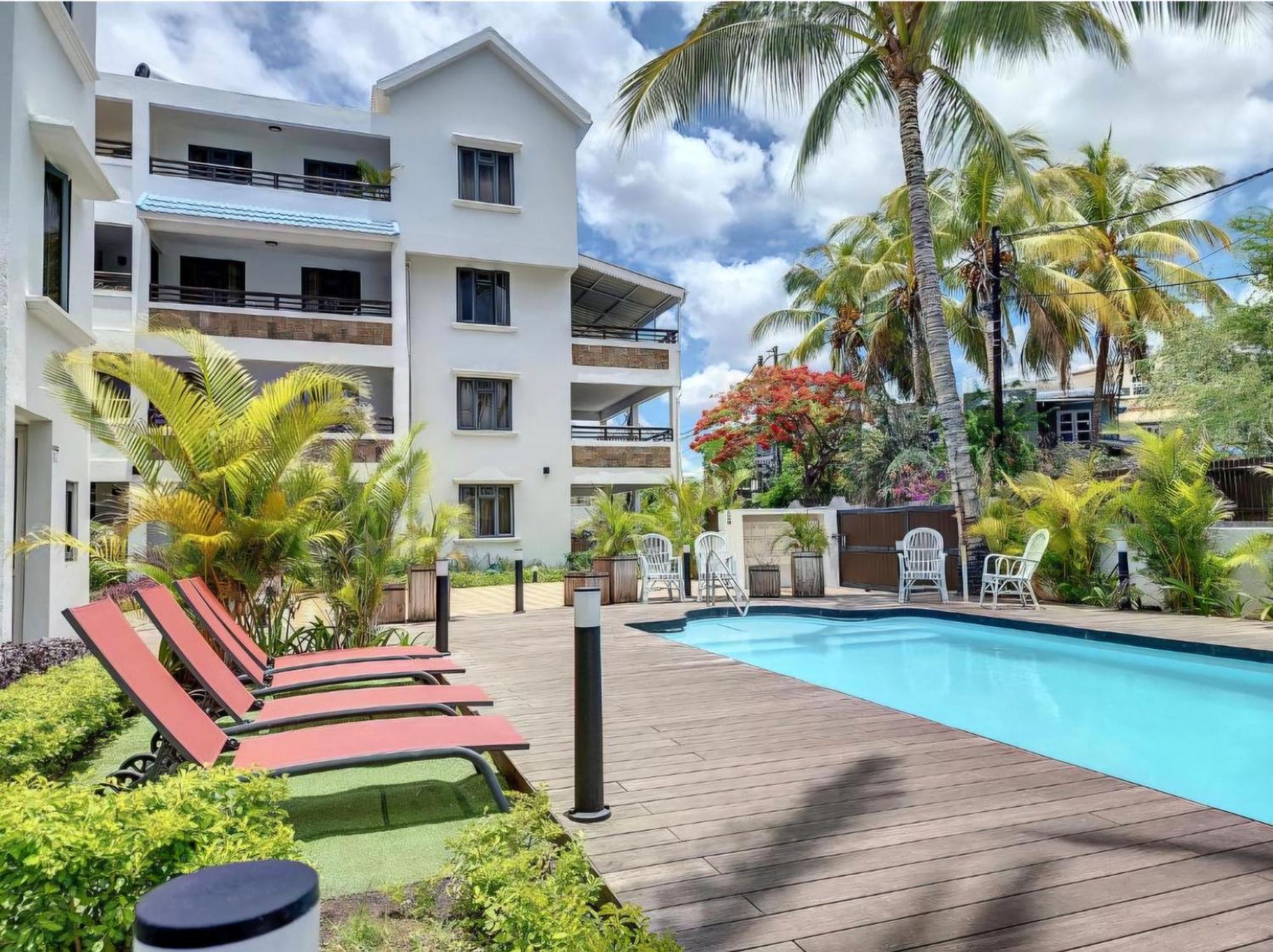 Sweet Apt-pool, Terrace, Ground Floor, Few Steps From Beach! Apartment Flic en Flac